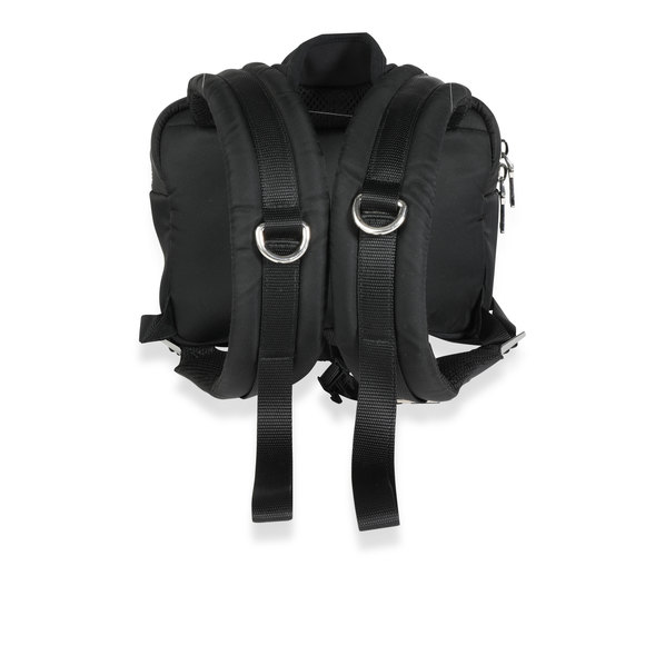 Prada Black Tessuto Pocket Nylon Technical Backpack - Picture 2 of 7